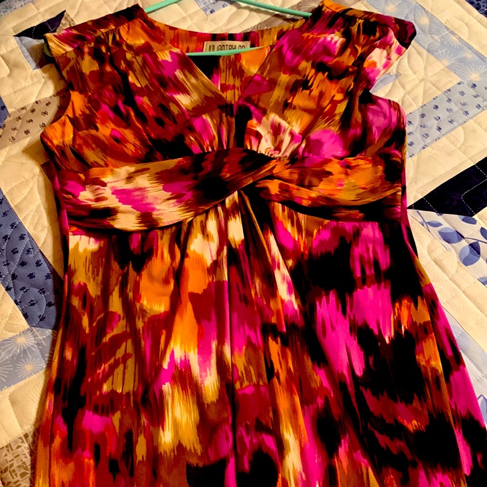 Julian Taylor me no floral size 12 dress.